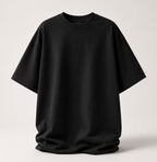 Noir | Essential Oversized T-Shirt + Boîte Plantable