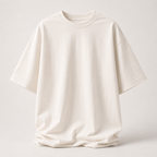 Blanc Cassé | Essential Oversized T-Shirt + Boîte Plantable