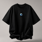 WAVY | Oversize T-shirt Blanc Cassé / Noir + Boîte Plantable