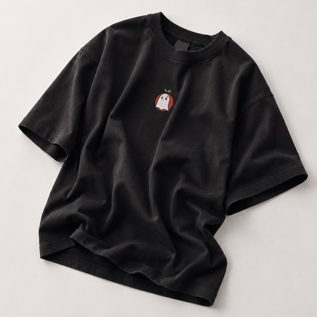 Blooky | T-shirt Noir + Boîte Plantable